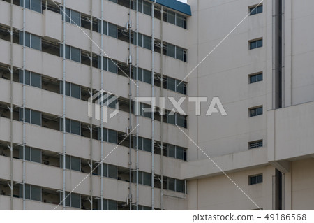 Retro housing complex Retro housing complex 49186568