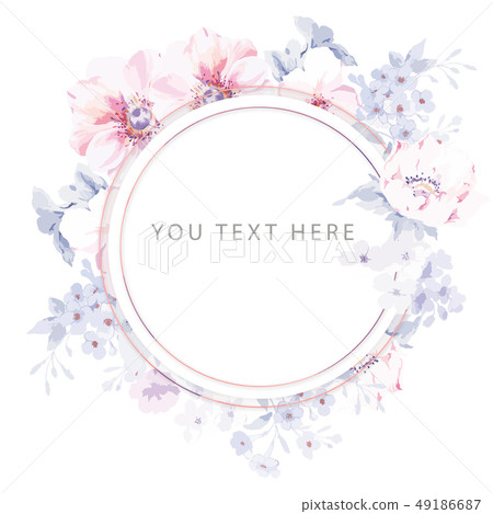 Elegant rose flower 49186687