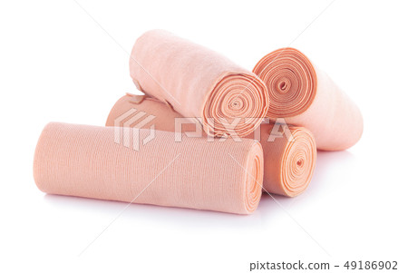 Medical bandage roll isolated 49186902