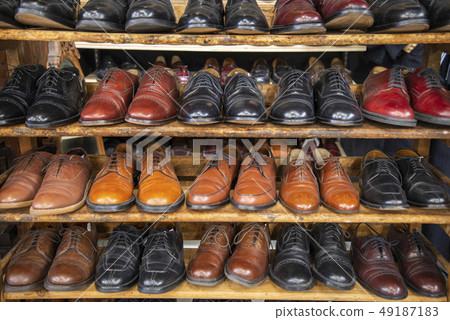 Leather shoes vintage 49187183