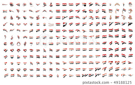 very big collection of vector flags of the Egypt very big collection of vector flags of the Egypt 49188125