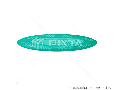 Green carpet. Flooring concept. Vector flat illustration. Green carpet. Flooring concept. Vector flat illustration. 49190189