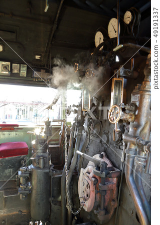 Oigawa Railway Steam Locomotive Cab | Interior and Operating Equipment of the C11 Type SL Cab 49191337