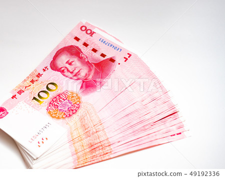 100 Yuan note in China 100 Yuan note in China 49192336