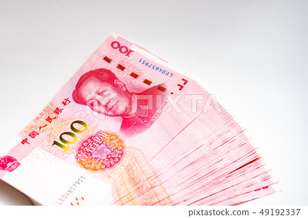 100 Yuan note in China 49192337