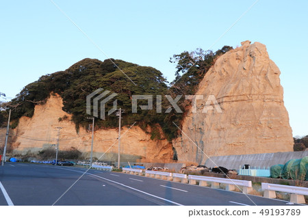 Hiragata Port in the early morning 49193789