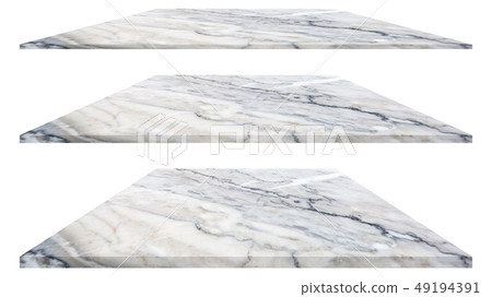 Marble plate isolated on white background. Marble plate isolated on white background. 49194391