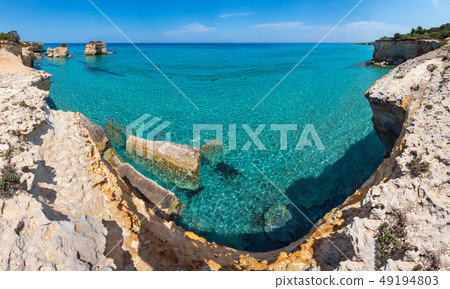 Sea beach Spiaggia della Punticeddha, Salento, Sea beach Spiaggia della Punticeddha, Salento, 49194803
