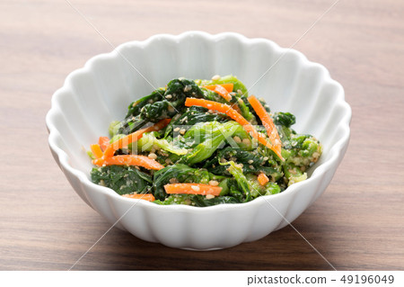 Rape blossoms sesame bowl 49196049