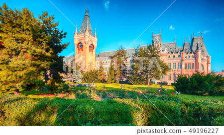 The Palace of Culture edifice in Iasi, Romania. The Palace of Culture edifice in Iasi, Romania. 49196227
