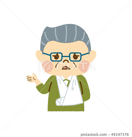 A broken male A broken male 49197376