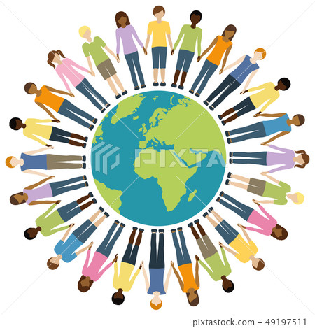 children of the earth of different origin freedom concept 49197511