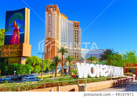 Main street of Las Vegas is the Strip. Casino, Main street of Las Vegas is the Strip. Casino, 49197971