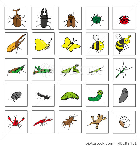 昆蟲Yuru字符手寫集 49198411