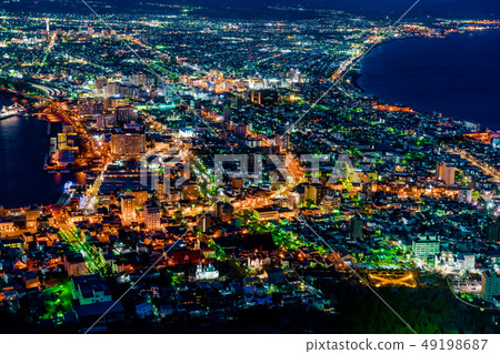 [Hokkaido] Night view of Hakodate 49198687