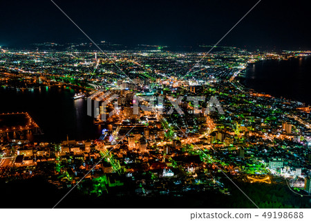 [Hokkaido] Night view of Hakodate 49198688