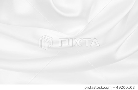 Smooth elegant white silk or satin luxury cloth Smooth elegant white silk or satin luxury cloth 49200108