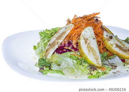 Fresh salad decoration. Fresh salad decoration. 49200216