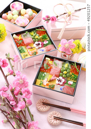Mosaic Sushi Hinamatsuri 49201257