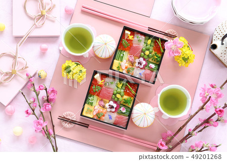 Mosaic Sushi Hinamatsuri 49201268
