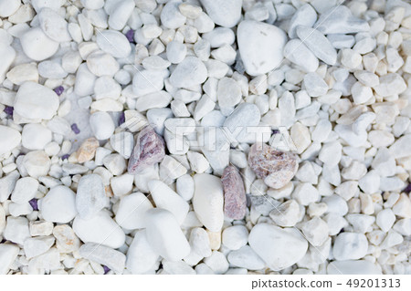 Texture of white stones Texture of white stones 49201313
