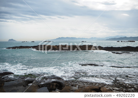 Small shore in Yehliu Geopark 49202220