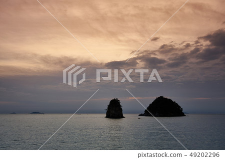 After Sunset at Taean Flower Village in Chungcheongnam-do After Sunset at Taean Flower Village in Chungcheongnam-do 49202296