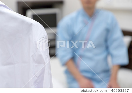 Patient and doctor Patient and doctor 49203337