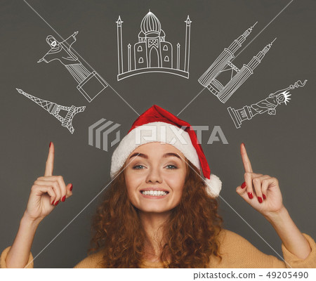 Vacation ideas concept Vacation ideas concept 49205490