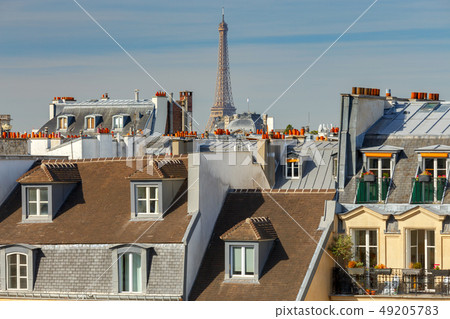 Paris. Aerial view of the city. 49205783