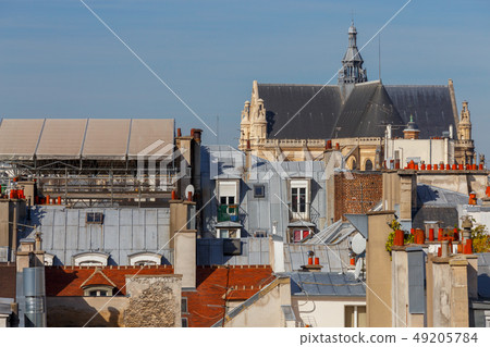 Paris. Aerial view of the city. 49205784