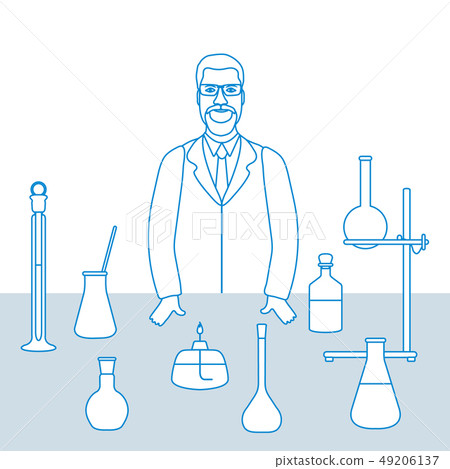 Scientist lab equipment Science Chemistry Pharmacy 49206137