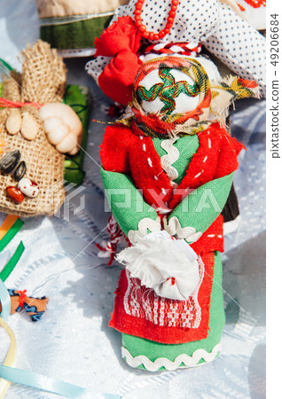 Ukrainian souvenir - a knitted toy talisman 49206684