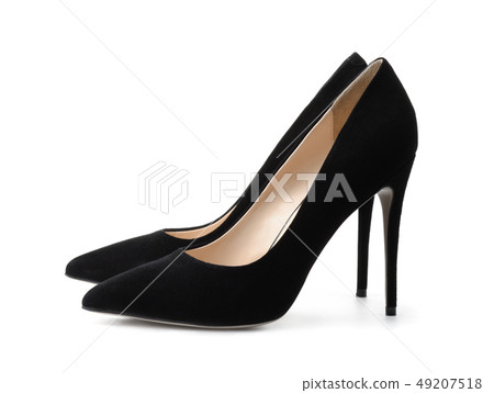 Black suede high heel shoes Black suede high heel shoes 49207518