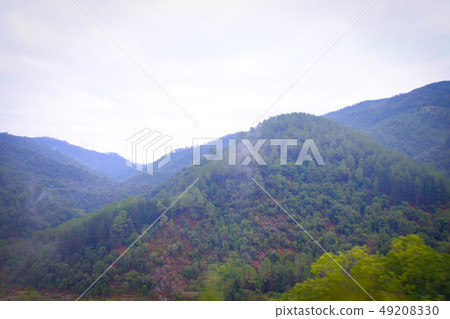 Mountains in the mist 49208330