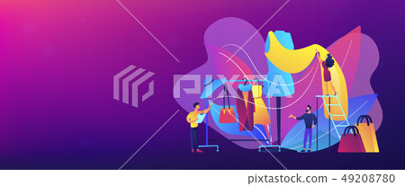 Fashion industry concept banner header. 49208780
