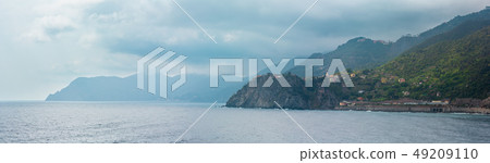 Summer Corniglia view from Manarola, Cinque Terre, 49209110