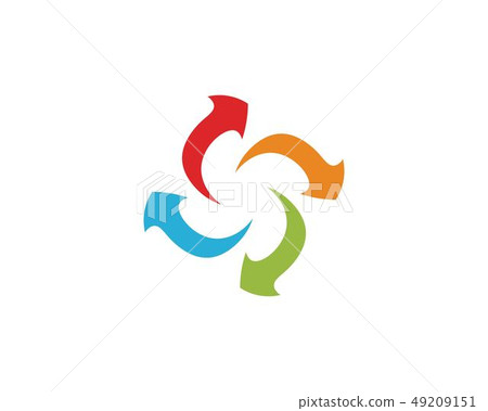 vortex vector illustration icon 49209151