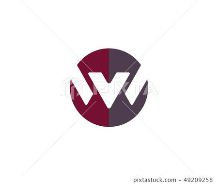 V Letter Lightning Logo Template 49209258