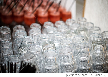 Many glasses of mulled wine and various alcoholic beverages Many glasses of mulled wine and various alcoholic beverages 49209732