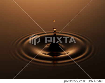 水波紋/棕色 49210589