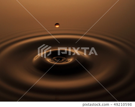 水波紋/棕色 49210598