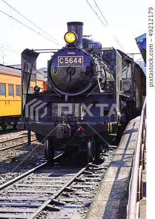 SL,C5644停在Oigawa Shindo Station Shinkanaya站 SL,C5644停在Oigawa Shindo Station Shinkanaya站 49212179