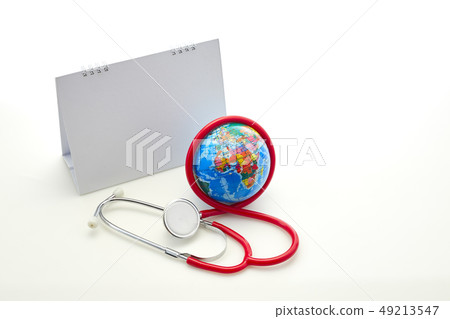 Flat world health day background 49213547