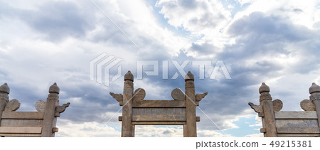 中國旅遊景點北京天壇  中国北京観光スポット Temple of Heaven in Beijing 49215381