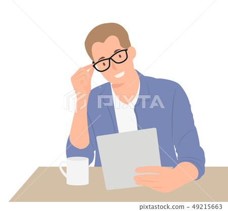 Cartoon people character design handsome Cartoon people character design handsome 49215663