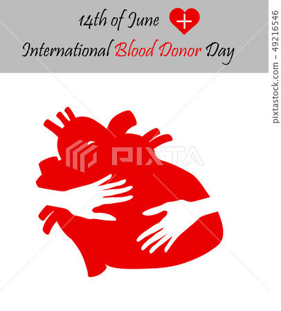 Vector Illustration for 14th June, blood donor day Vector Illustration for 14th June, blood donor day 49216546