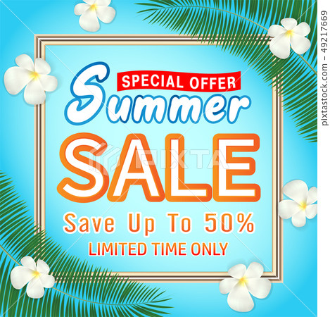 summer sale special offer deal promotion poster summer sale special offer deal promotion poster 49217669