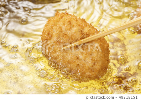 Fry croquette Fry croquette 49218151