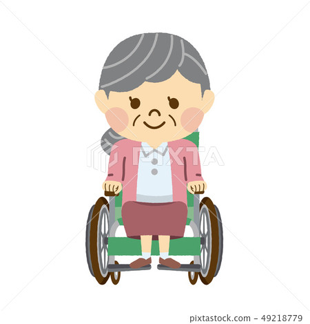 Wheelchair woman 49218779